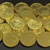 1883 Racketeer Nickel - Gold Enhanced