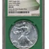 1997 Silver Eagle Struck in 1996 - Early Production - NGC MS69 Monster Box Label