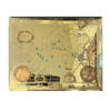 2019 Netherlands Lion Dollar Gold Foil Map