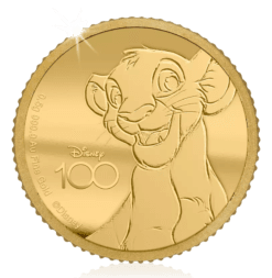 2023 Solomon Disney 100th Celebration - The Lion King Gold Proof