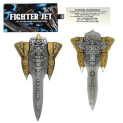 2024 Chad Fighter Jet Shaped Black & Gold