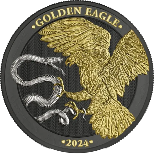 2024 Malta Golden Eagle Limited Edition 1 oz Silver Coin