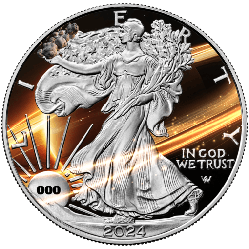 2024 Saturn Silver Eagle - Planets of the Solar System Series