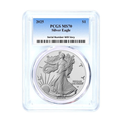 2025 Silver Eagle PCGS MS70