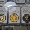 1985 Q-bah In Exile 3 Peso Coin Set. NGC. Richard Lobel Fantasy Issues
