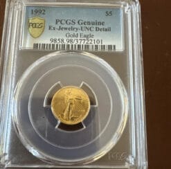 1992 P $5 Gold Eagle PCGS Genuine