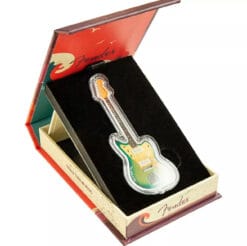1 oz PAMP Suisse Silver Fender Jazzmaster Guitar in Gift Box