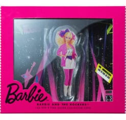 1 oz PAMP Suisse Silver 2024 Barbie & The Rockers Colored Coin $2 in Gift Box
