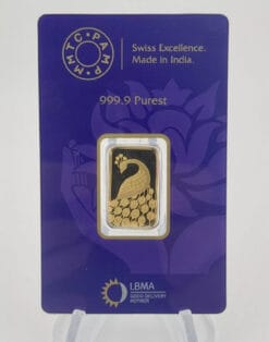 Pamp Mmtc Peacock 5 Gram Gold Bar - In Assay
