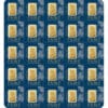 25x1 gram Gold Bar - PAMP Suisse - Fortuna - 999.9 Fine in Sealed Assay
