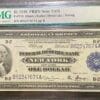 1918 New York "Green Eagle" $1 Federal Reserve Bank Note, PMG Choice Extremely Fine 45 EPQ.