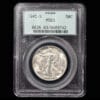 1945-S Walking Liberty Silver Half Dollar 50c - PCGS GRADED MS63