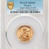 1910 France Gold 20 Fr PCGS MS65
