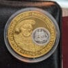 2009 Isle of Man - King Henry the 8th Gold Crown. 1 oz Pure Gold, 1/20th Platinum. With boxes and papers.