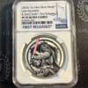 2024 1 oz Silver Nive Silver Medal Luke Skywalker & Darth Vadar NGC Pf70 UC FR