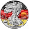 2025 Flags of the World Silver Eagle - Germany - First Edition