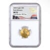 2025 $5 Gold Eagle in God We Trust Label - NGC MS70 Early Releases