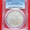 2007-W Burnished PCGS SP69 Silver Eagle