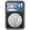2024 (P) Silver Eagle Star Privy NGC MS691 of 1st 50,000 Exclusive Black Core