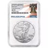 2024 (P) $1 American Silver Eagle Star Privy NGC MS70 ER Liberty Bell Label