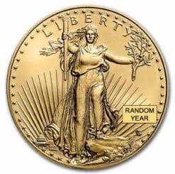 1 oz American Gold Eagle $50 Coin BU - Random Year