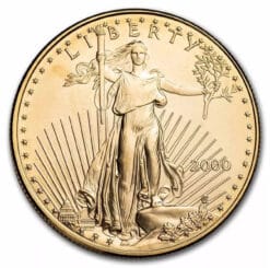 2000 1 oz American Gold Eagle BU