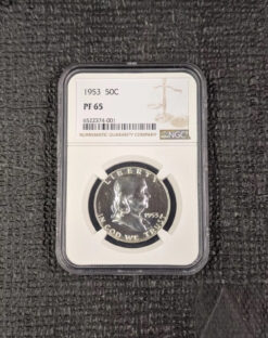 1953 PF 65 Silver Franklin Half Dollar NGC - Excellent Early Proof Franklin- 50c
