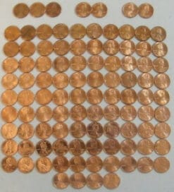 Lincoln Cent Penny Set 1953-2024 PDS Collection 162 Coins Choice BU Mem & Shield