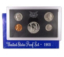1968 Clad Proof Set U.S. Mint Original Government Packaging OGP
