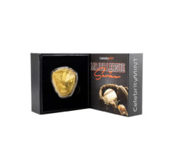 Celebrity Mint Major League Series - 2oz .999 Gilded Silver Baseball Glove in Gift Box