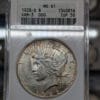 1928-S Peace Dollar. ANACS MS61, VAM-3, Double Die Obverse.
