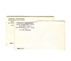 1968 & 1969 US Mint Set Duo - 20 Coins - Unopened