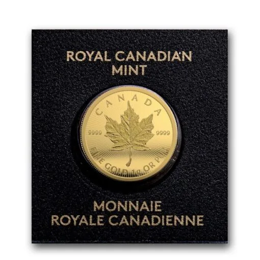 Maplegram 1 gram .9999 Fine Gold - Royal Canadian Mint (Random Date)